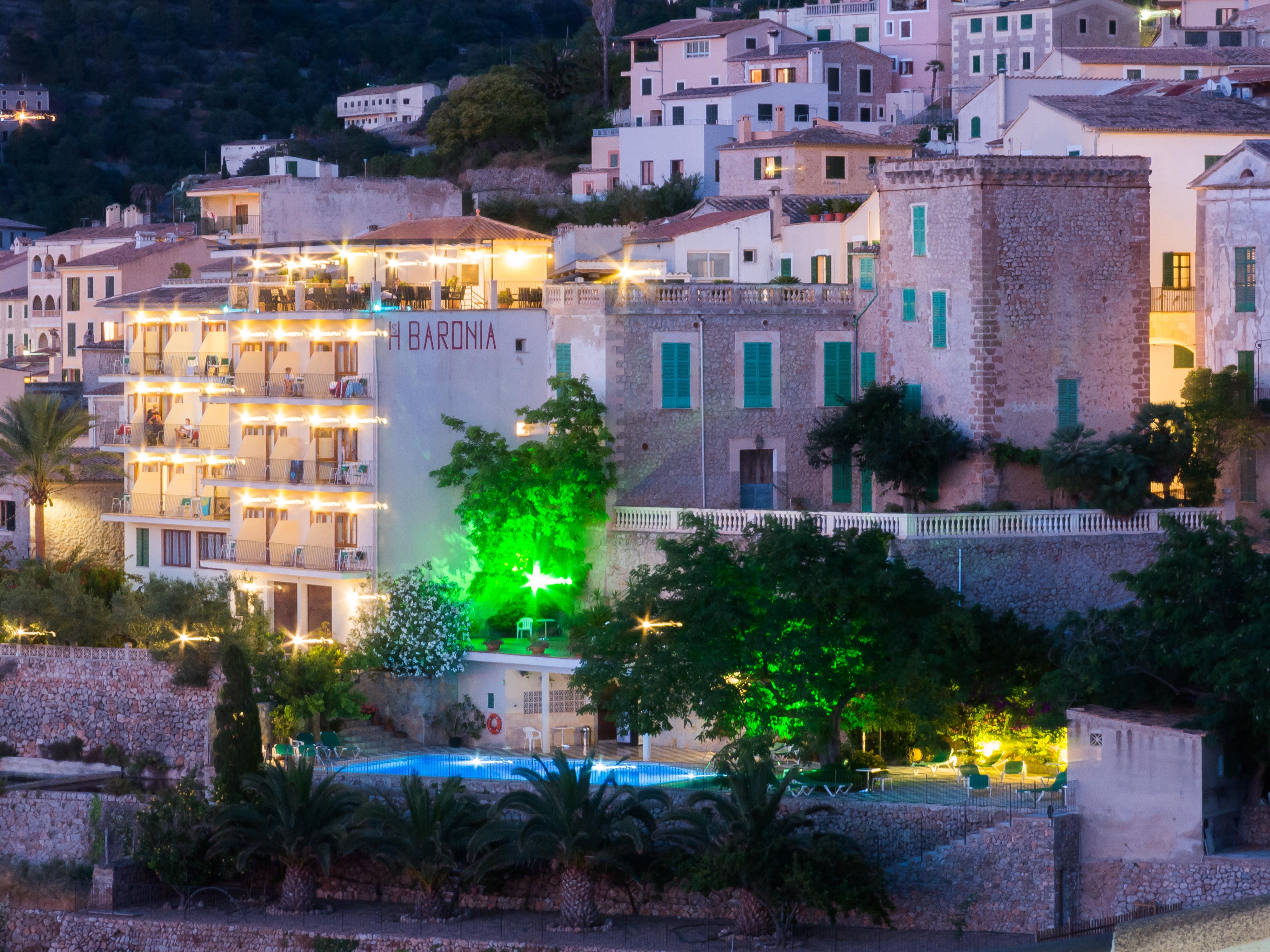 Hostal Sa Baronia Banyalbufar Kültér fotó